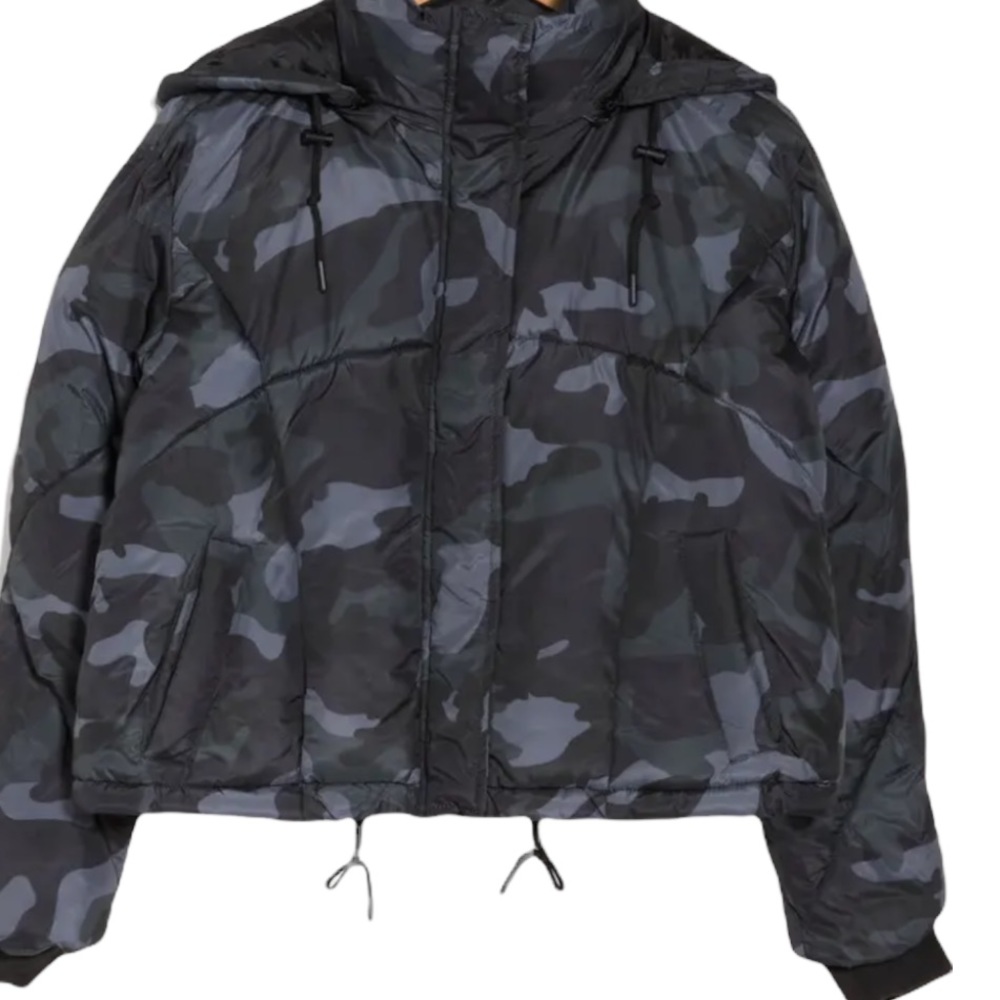 Short Puffer Jacket size M color Camo 
SEBBY - Picture 5 of 8